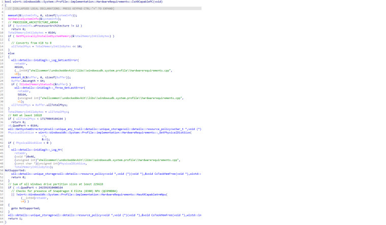Rumor : Ada Dugaan System Requirements “AI Explorer” di Kode Windows 11&nbsp;24H2