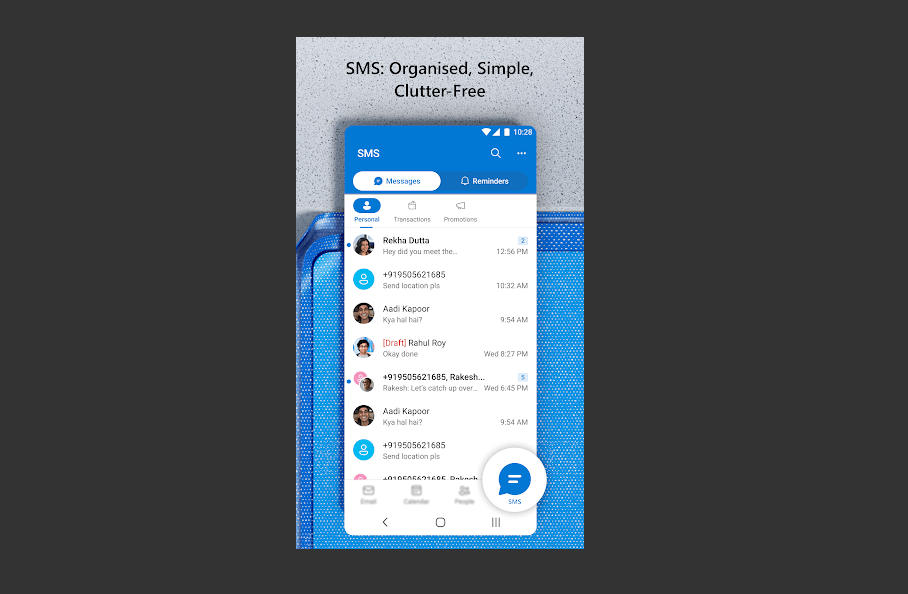 Outlook Lite for Android Kini Mendukung Fitur SMS – Microsoft&nbsp;Konfirmasi!