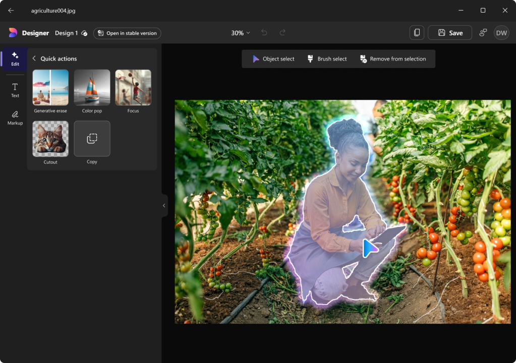 Integrasi Designer di Microsoft Photos Kini Tersedia Untuk Semua&nbsp;Insider