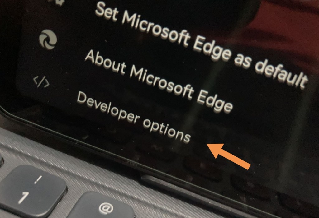 Cara Mengaktifkan Developer Option di Microsoft Edge for&nbsp;Android