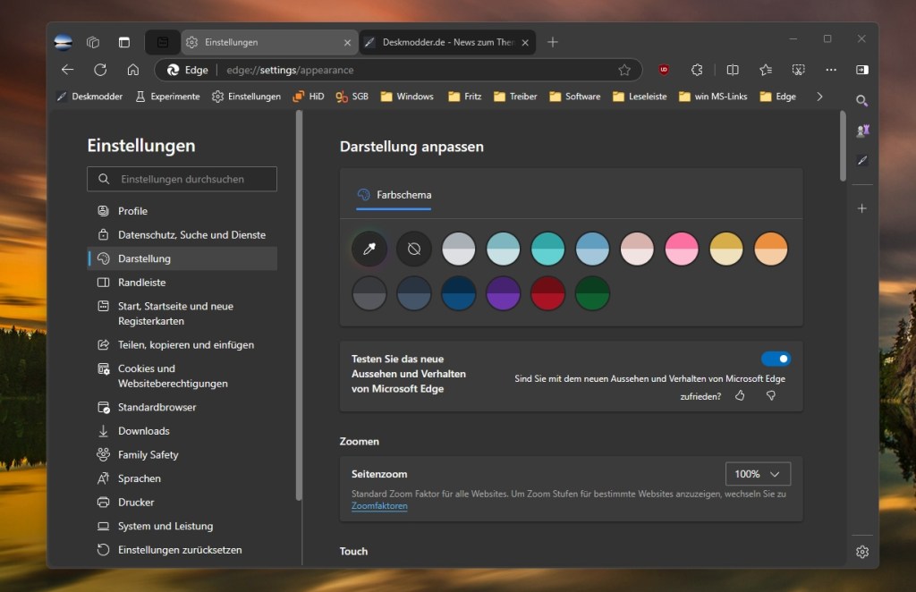 Halaman Apperance di Settings di Microsoft Edge Akan Diperbarui, Begini&nbsp;Tampilannya